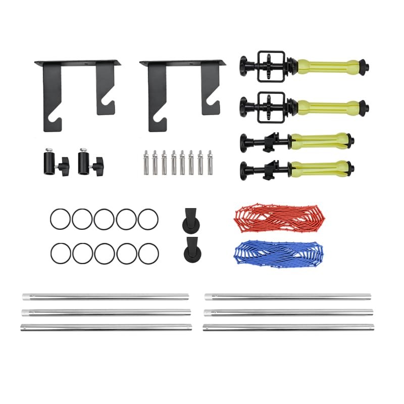 ** NEW Photog Backdrop Support System | Dual Rollers | 120 Inch | Adjustable