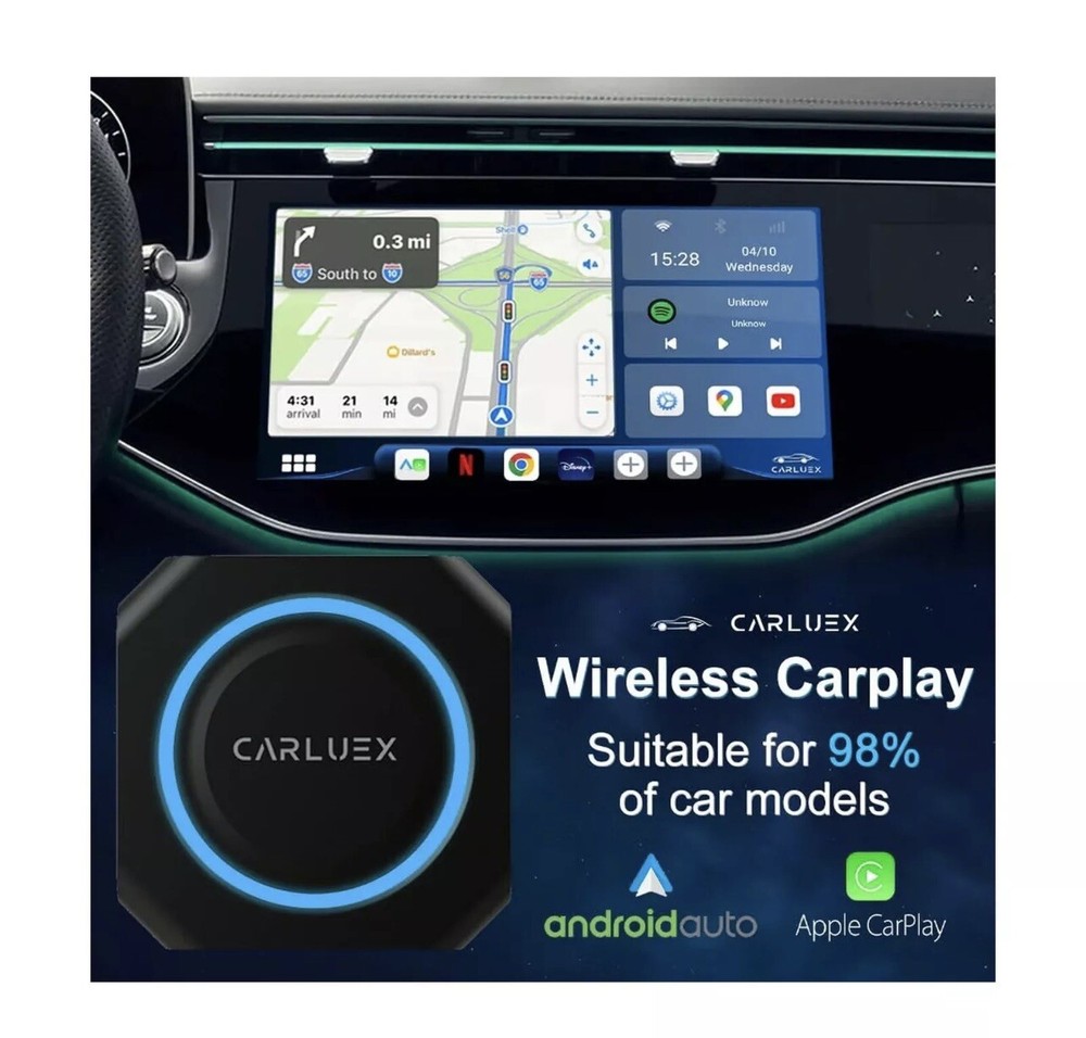 Pro + Wireless Car Play Android Auto Adopter 8 Core Android YouTube Netflix