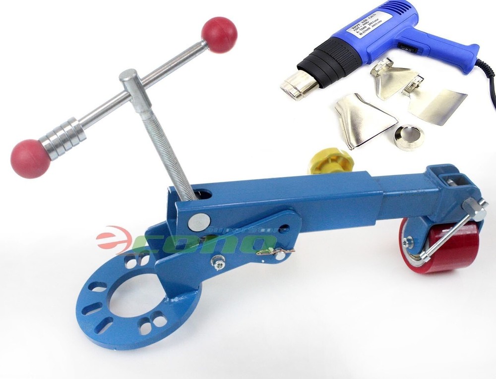Combo Fender Roller Tool Lip Rolling Extending Extend Tools w/1500W Heat Gun