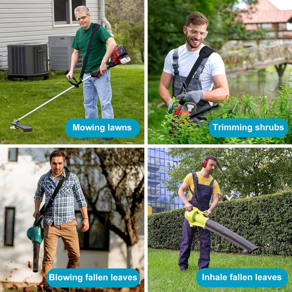 Universal Trimmer Shoulder Strap Adjustable Harness Belt Weed Eater Grass Edger