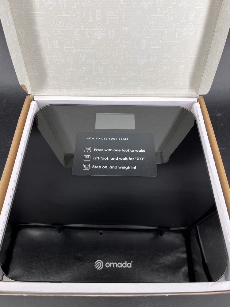 Omada BodyTrace Digital Scale LTE-M-0023 Wireless 4G Cellular Black