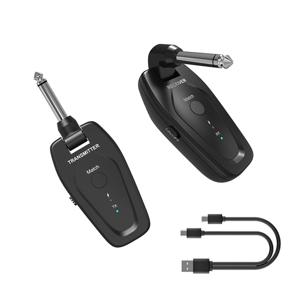 Professional UHF Wireless Guitar System Transmitter Receiver Audio Accessories