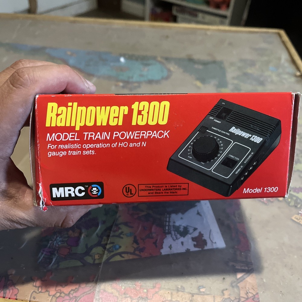 MRC 1300 Rail Power Model Train Transformer Power Pack