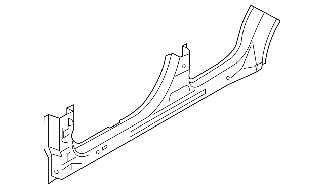 Genuine Mitsubishi Rocker Panel 5253AN10
