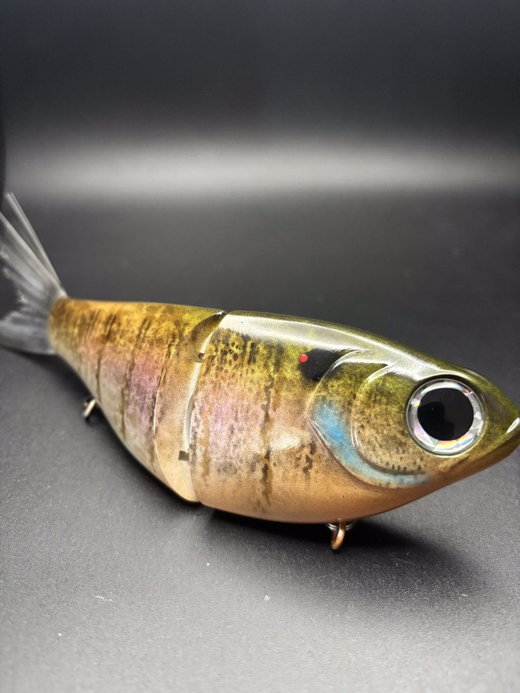 Custom Painted Glide Bait Fat Belly Shad