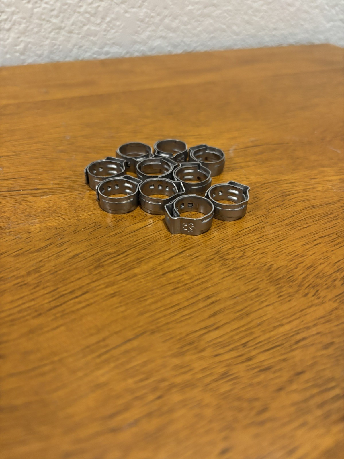 10 Pieces Oetiker Stepless Ear Clamp size 13.3 mm