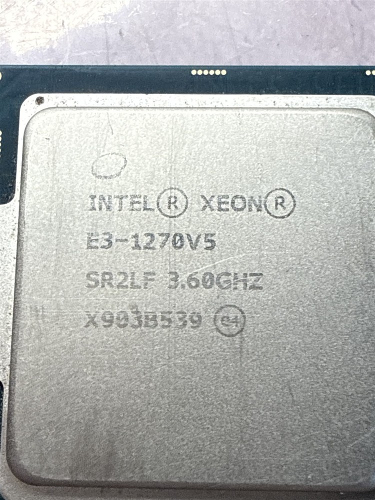 INTEL XEON E3-1270v5 QUAD-CORE 3.6GHz LGA1151 SR2LF SERVER CPU PROCESSOR