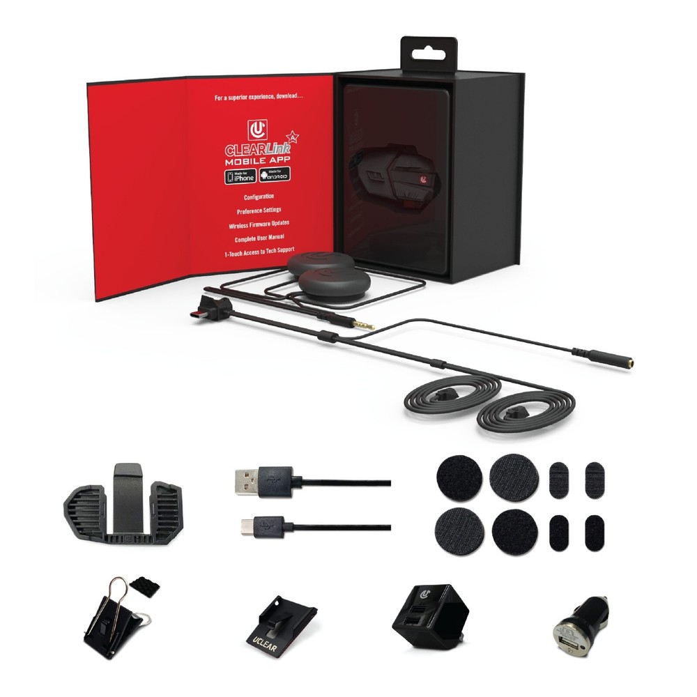 Uclear Digital - NEW Motion HDX-V Bluetooth Helmet Audio System – Single Kit