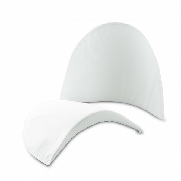 Shoulder Pads half Moon Pa XL White