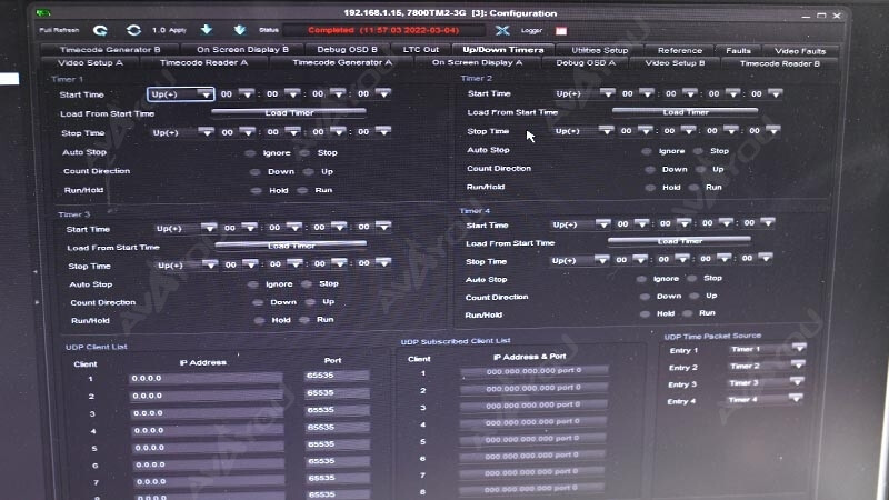Evertz 7800TM2‑3G +3RU Dual SD/HD/3G Time Code Processor Card +3RU