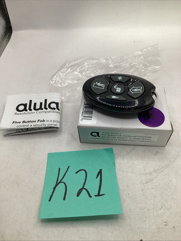 Alula RE200-5  Five Button FOB 🟣 NEW