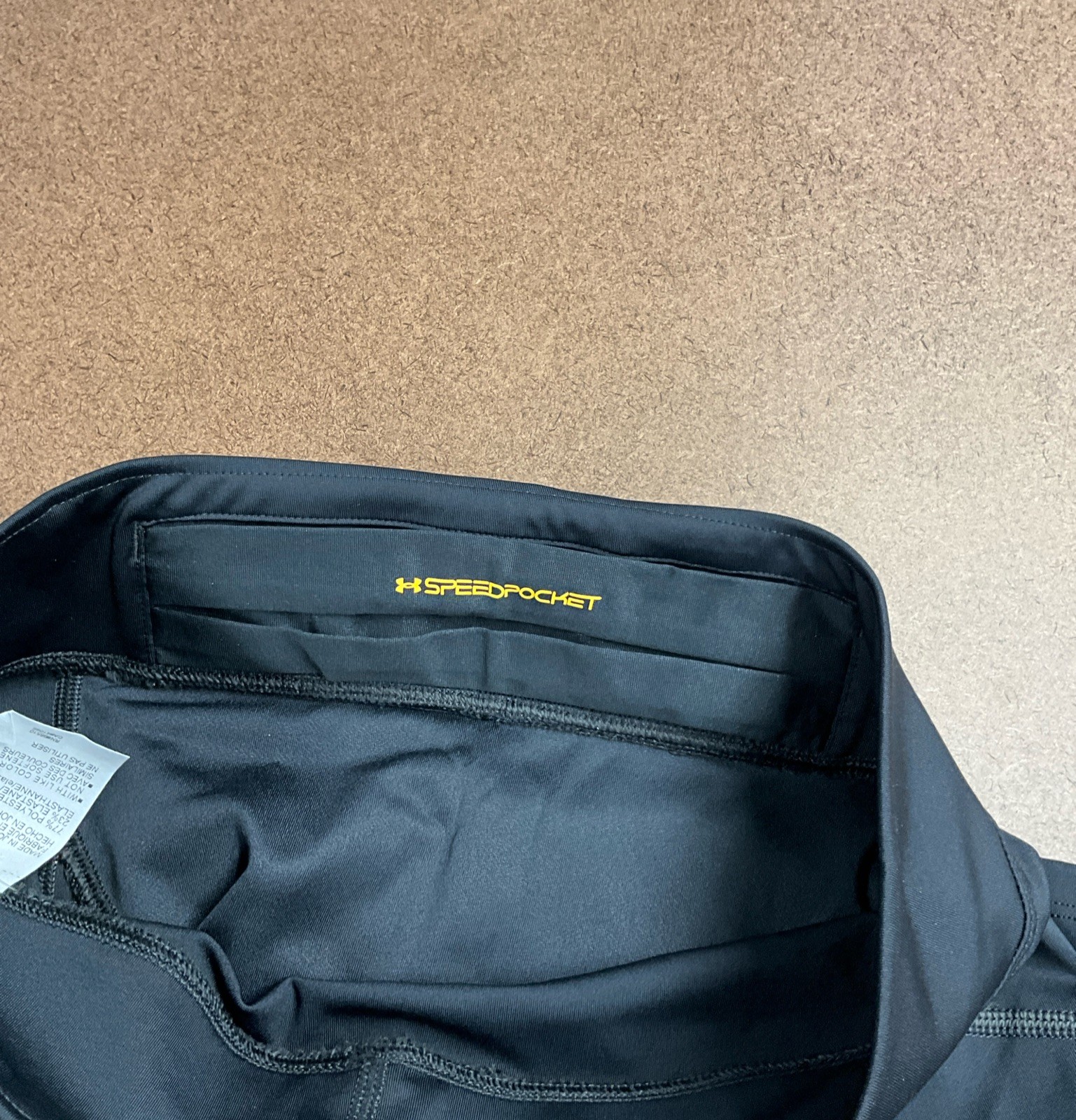 $50 Under Armour UA Speedpocket Half Tight Shorts Mens Medium 1373218 001 NEW