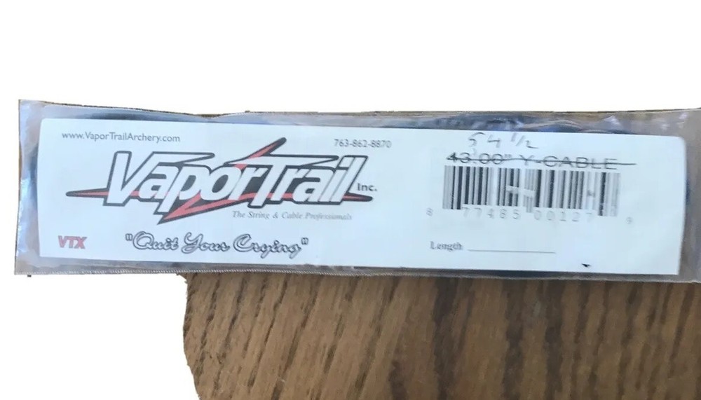 Vaportrail Quit Your Crying 54 1/2 now string