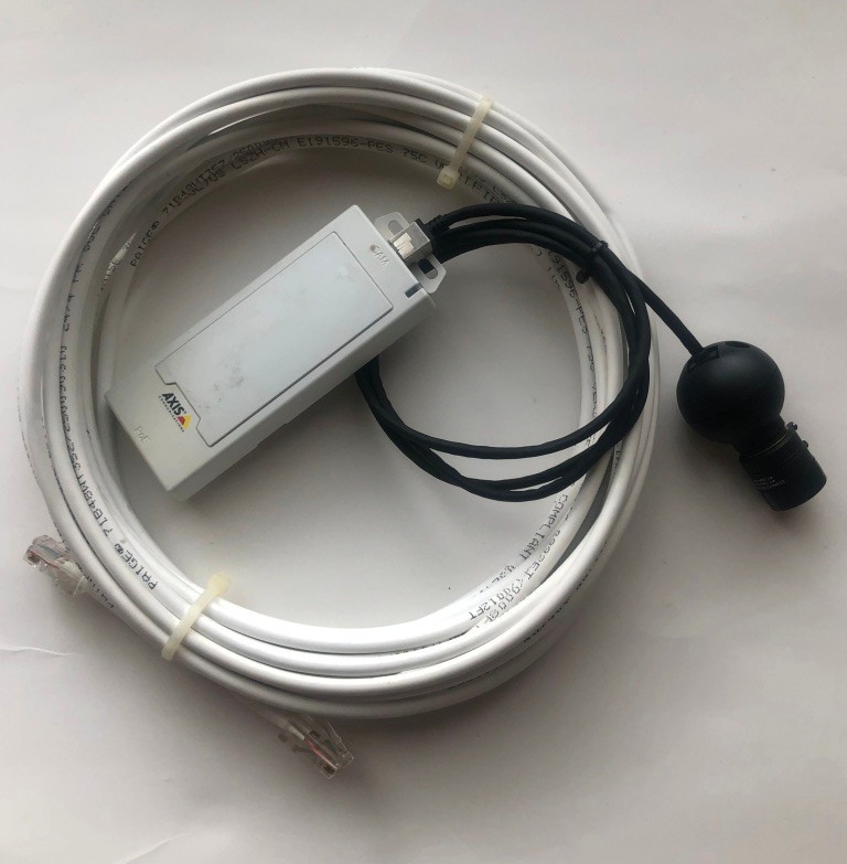 Axis P12 MKII Modular Discrete PoE Camera w/ 25ft Cat5e cable