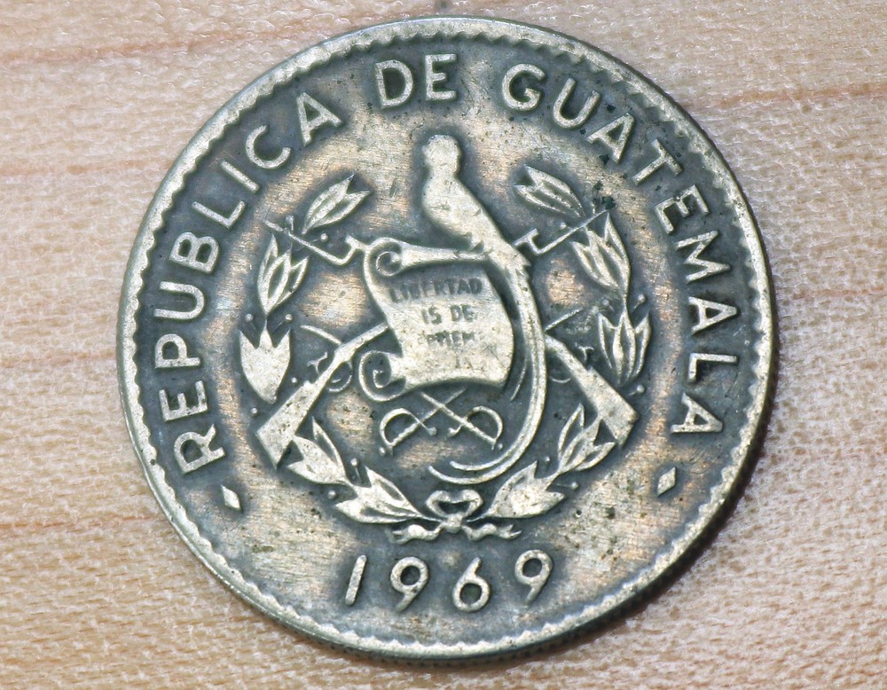 1969 Guatemala 10 Centavos