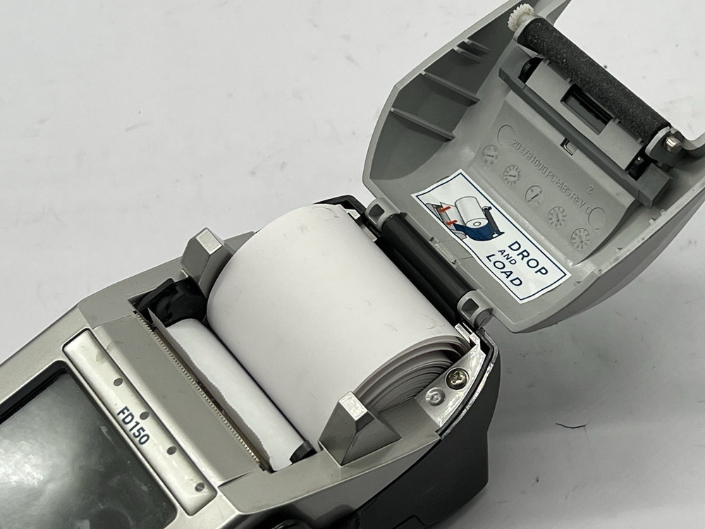 First Data FD150 Credit Card Terminal-No Power Supply