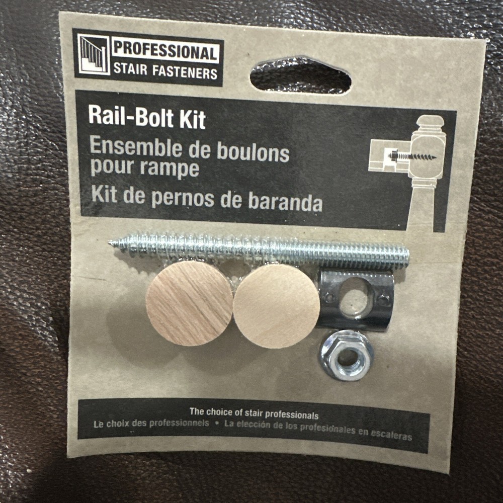 Universal Building Systems Rail- Bolt Kit Made In USA