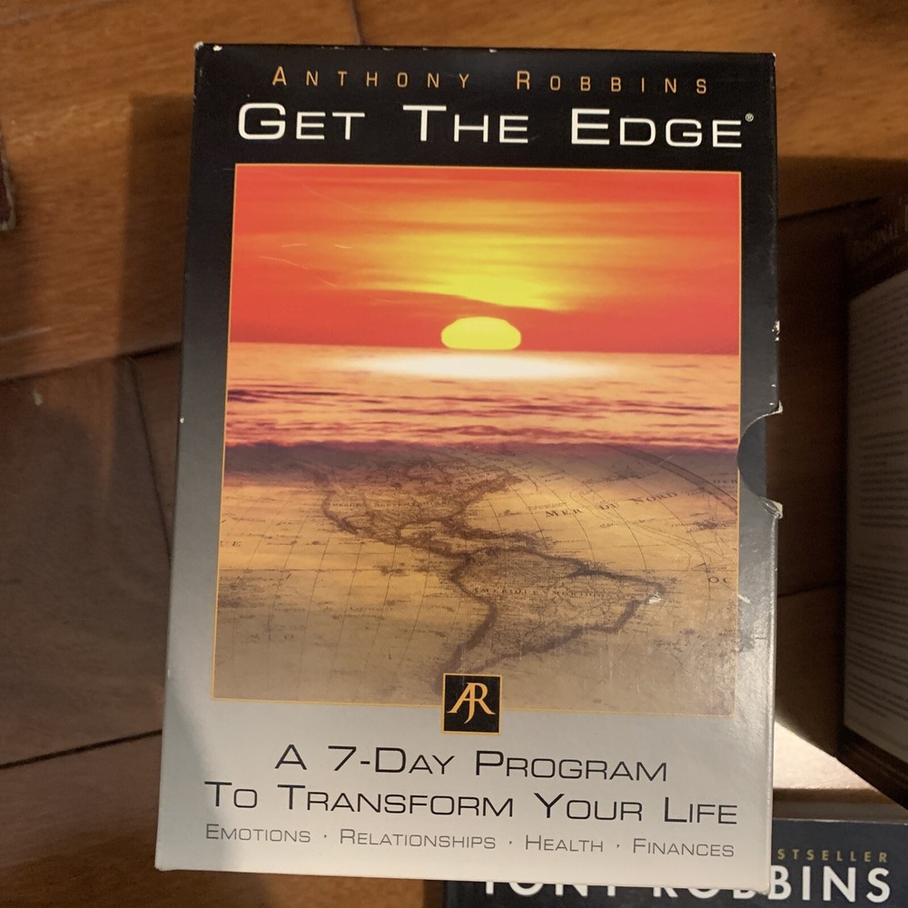 2 WeekAnthony Robbins Immersion! Get the Edge, Personal Power CD’s + Unshakeable