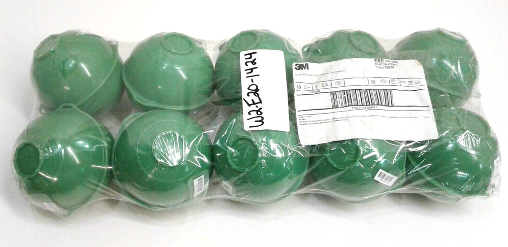 3M 1424-XR/ID 4"Extended Range 5'Ball Marker-Wastewater Programmable Green 10 Pk