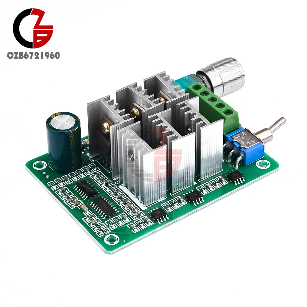 BLDC 3-Phase Sensorless Brushless Modulator Motor Speed Controller DC5-36V
