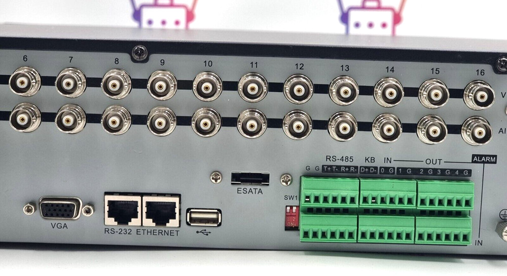 GE SECURITY DVSRPRO-16-5H-S Digital Video Recorder