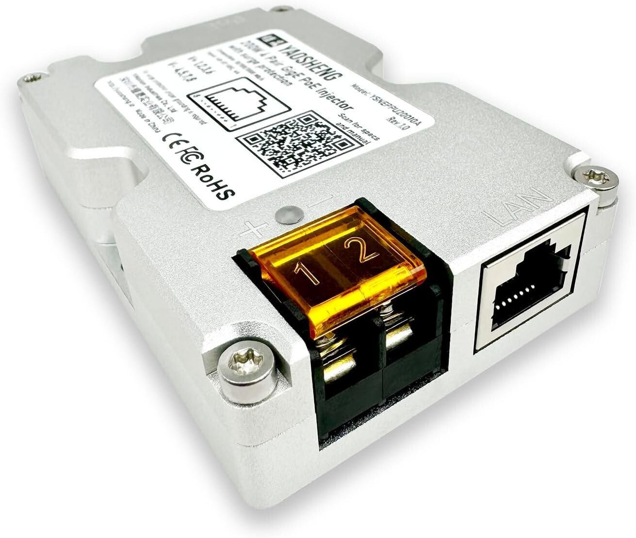 YAOSHENG 200W PoE Injector for Starlink Gen2,Gen3 - YSNEPPU20010A