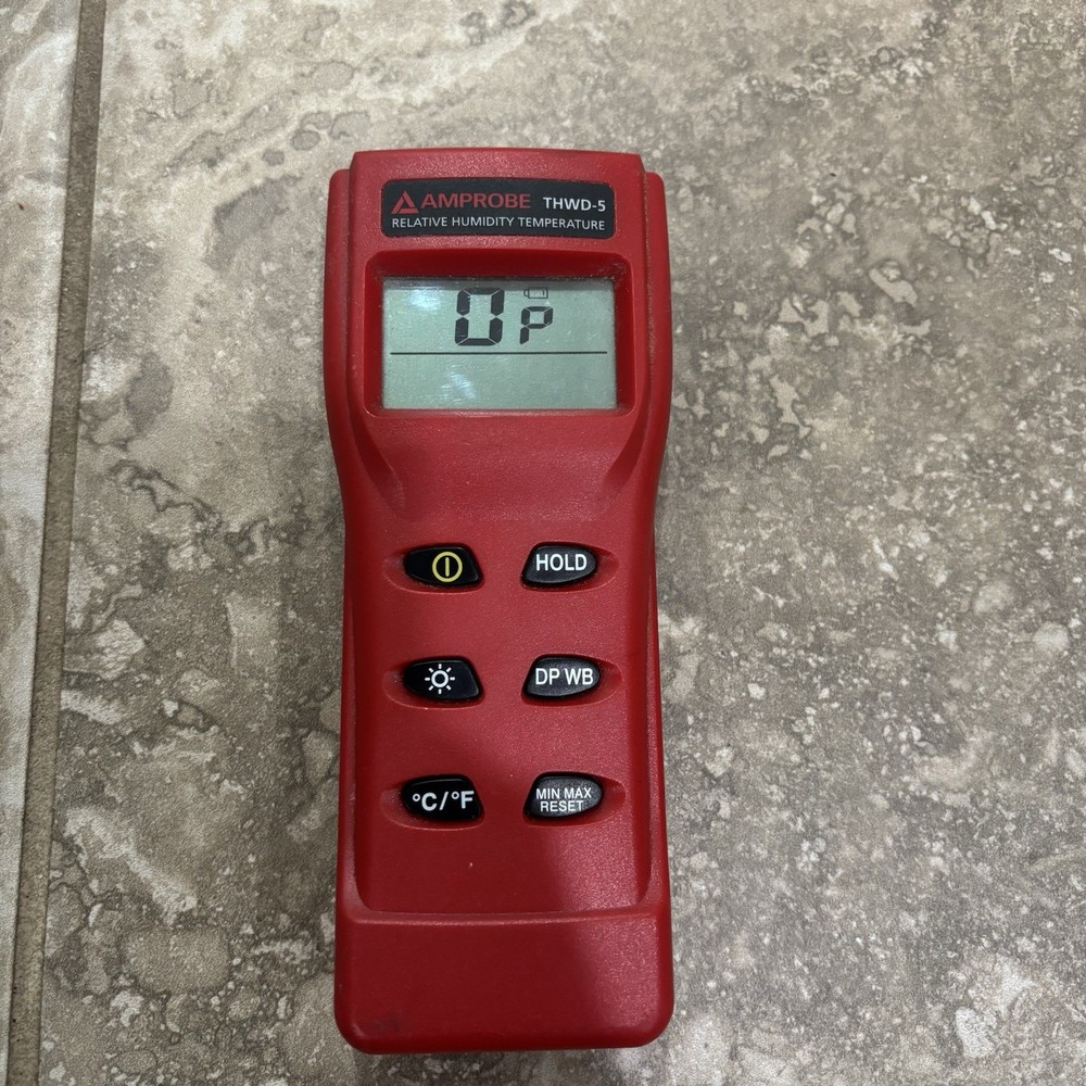 Amprobe THWD-5 Relative Humidity and Temperature Meter