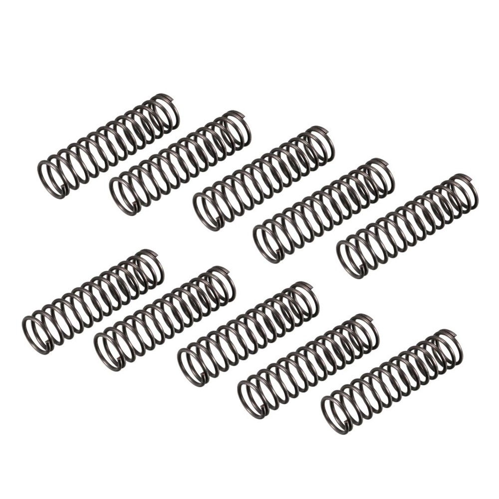 12mm Outer Diameter 1.2mm Wire Dia 45mm Long Compression Spring 10pcs