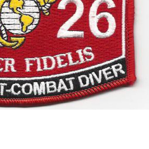 8026 Parachutist-Combat Diver MOS Patch