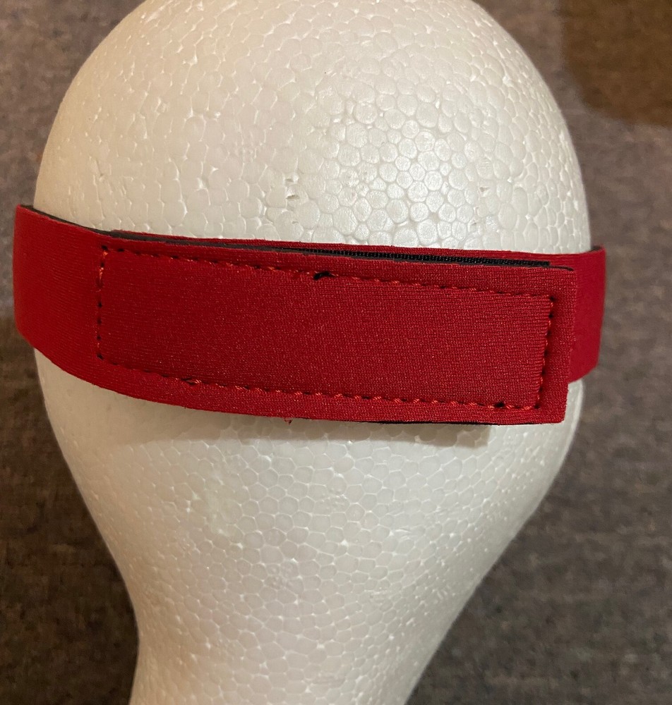 CCT Red Shooting Visor Cap Hat Lightweight ISSF