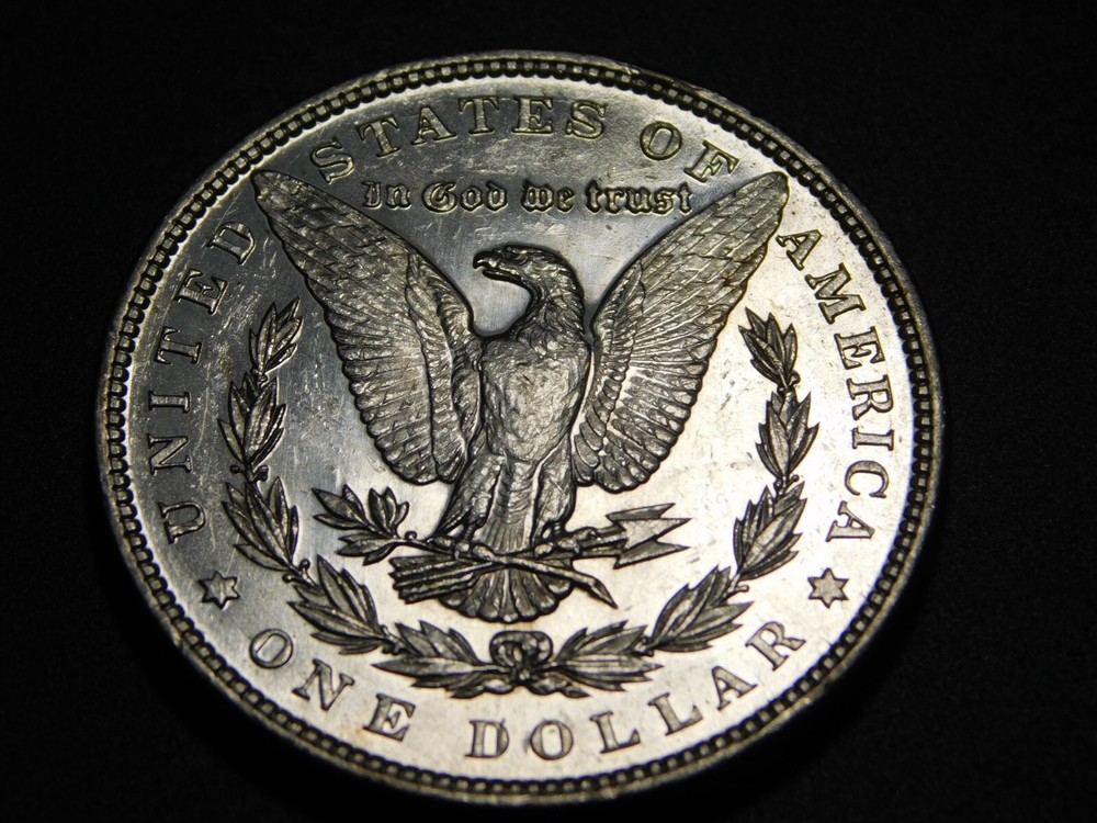 OLD WEST US COINS 1896 MORGAN SILVER DOLLAR
