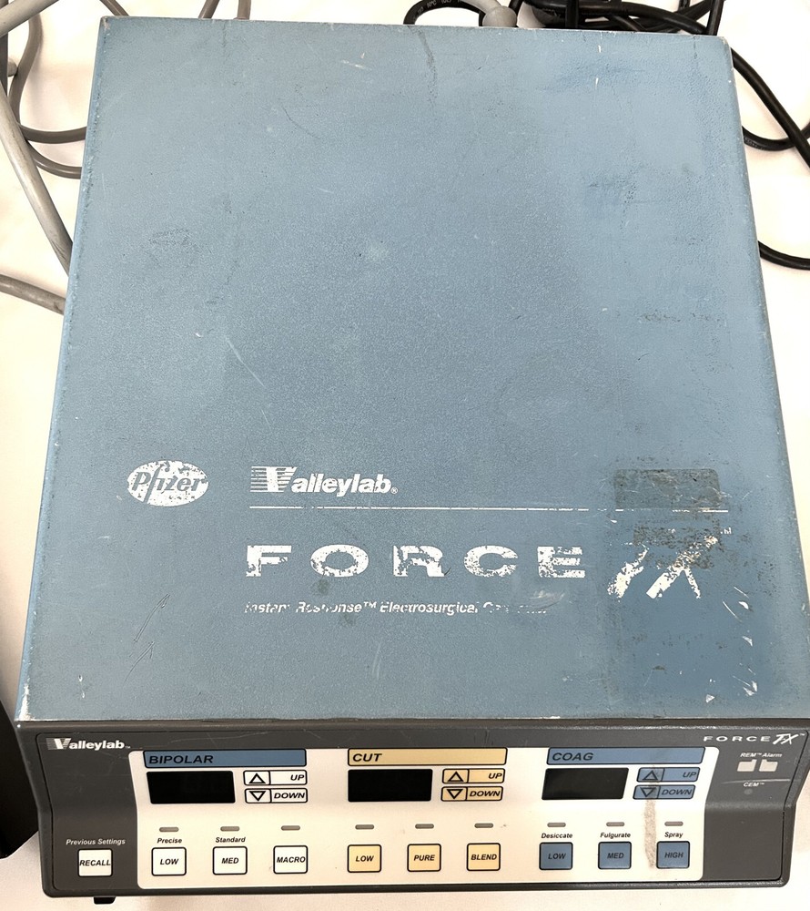 Valleylab Force FX with Monopolar & Bipolar foot pedals