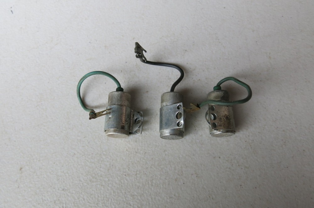 Vintage Borg Warner Ignition Condenser 3 Pcs (G83)