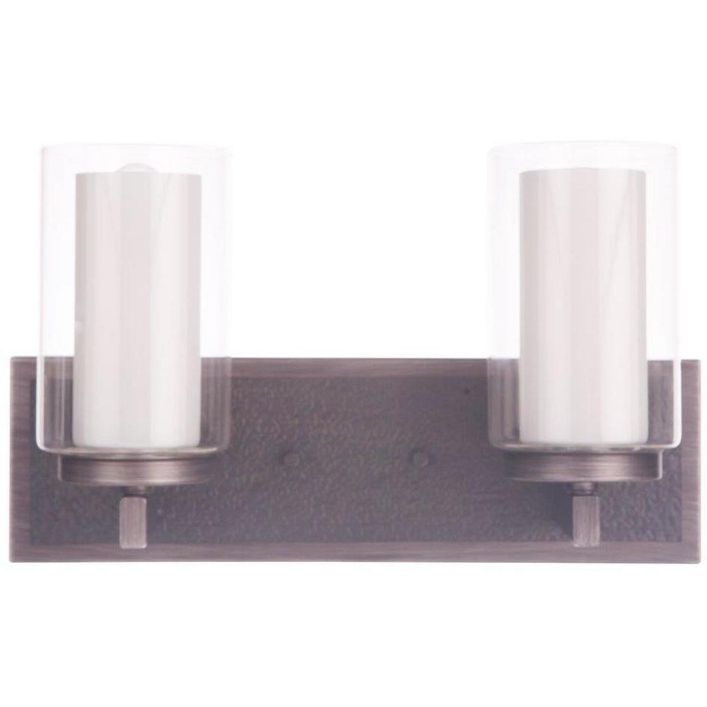 Craftmade 11615NIVNI2 Texture Bathroom Vanity Light