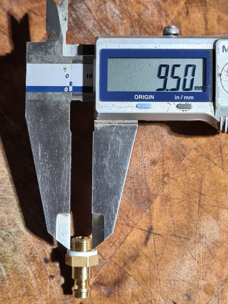 Gesipa Taurus Quick Release Air Inlet Connector Coupling Rectus 21 Camozzi 90