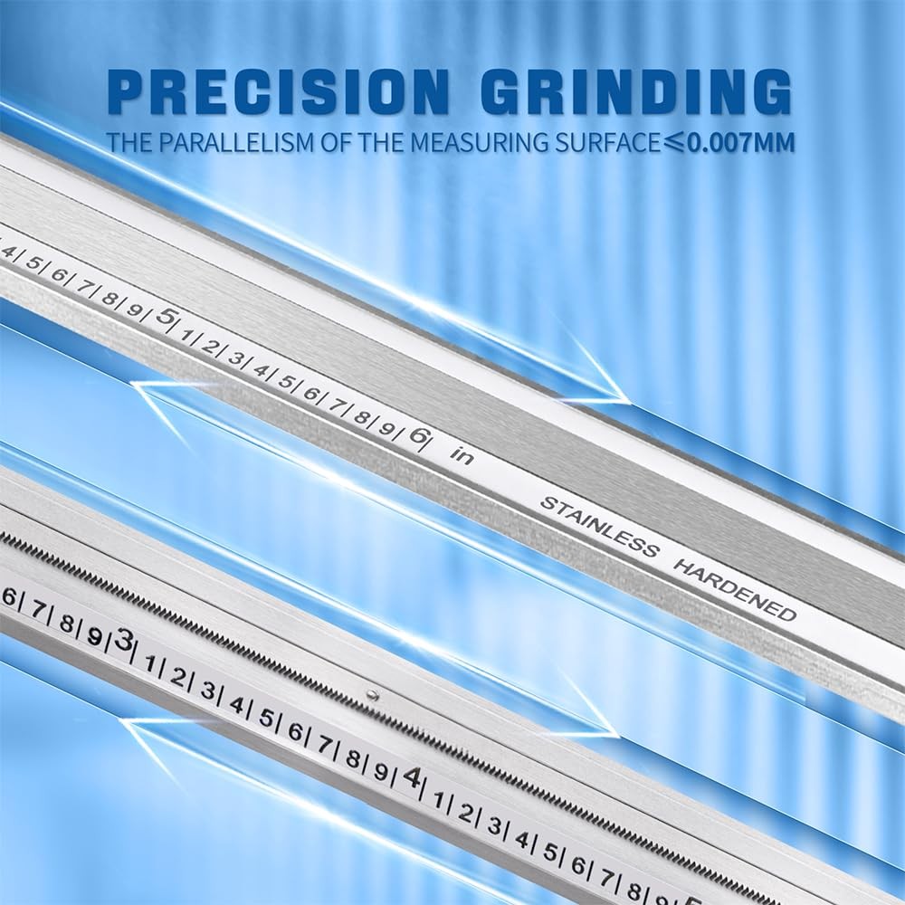0-6 Dial Caliper Measuring Tool, Double Shock-Proof, Made of Solid Stainless Ste