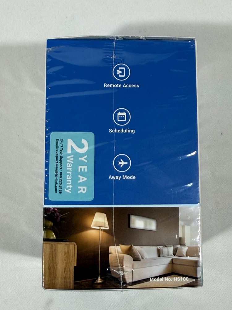 TP Link Kasa Smart WiFi Plug HS100 Open Box Works with Alexa Google Assistant