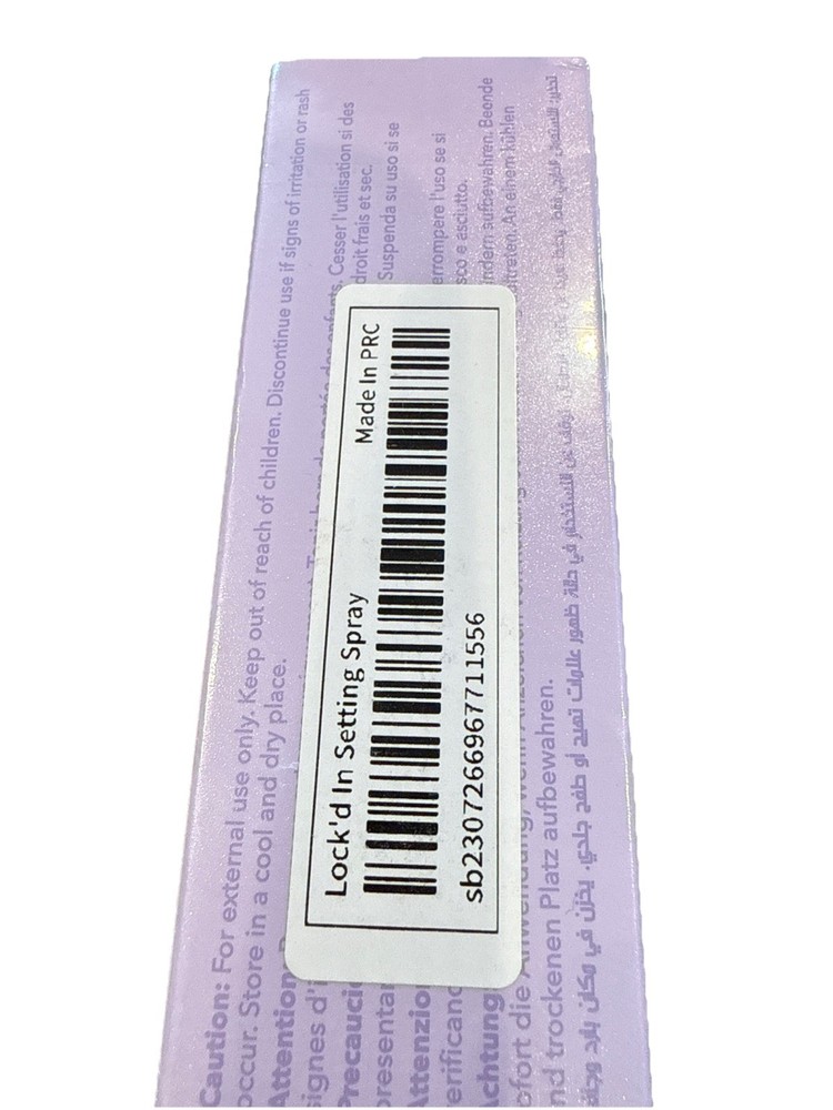 Sheglam LOCK’D IN Matte Makeup Setting Spray 16 Hours Locked In Mattifying Mist