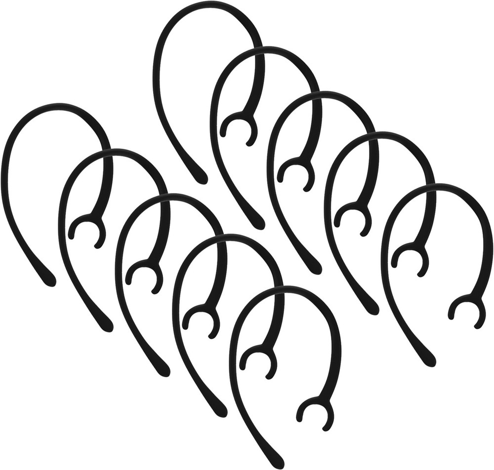 10 PCS Ear hooks for Plantronics Voyager Edge Mobile Bluetooth Small