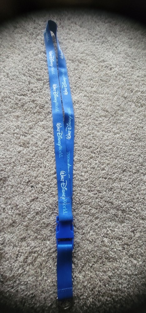 Cinderella's Castle With Tinkerbell Lanyard
