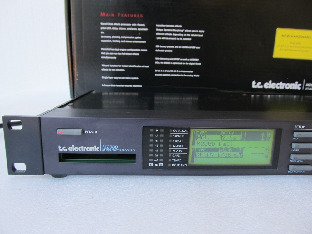 T.C. Electronics M2000 Studio Effects Processor - In Box