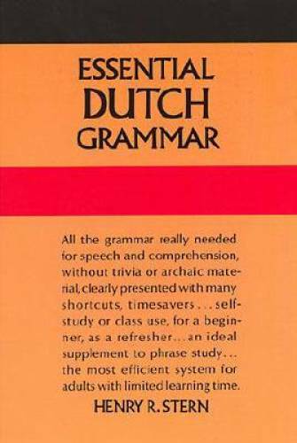 Essential Dutch Grammar (Dover Language Guides Essential Grammar) - GOOD