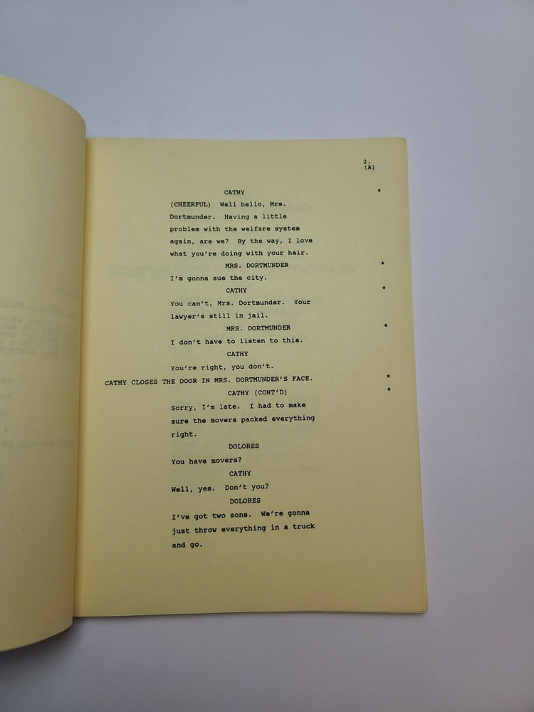 GETTING BY / William Bickley & Michael Warren 1992 TV Script, "Moving-In"