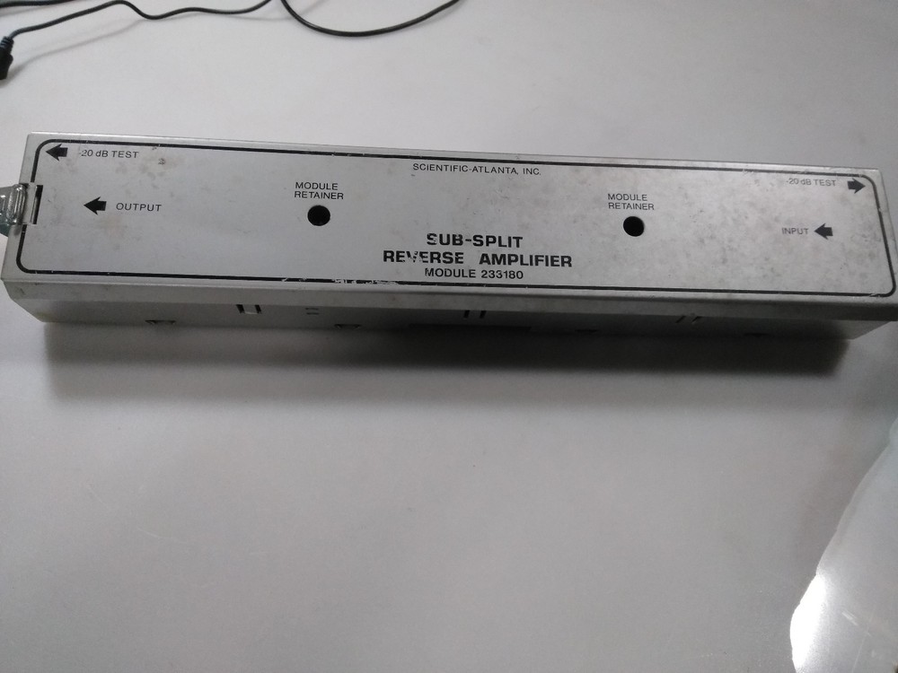 SCIENTIFIC ATLANTA SUB-SPLIT REVERSE AMPLIFIER 233180