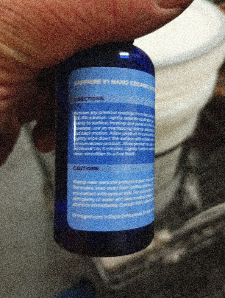 Sapphire V1 Nano Protective Coating 30 Ml, 1.67 Oz