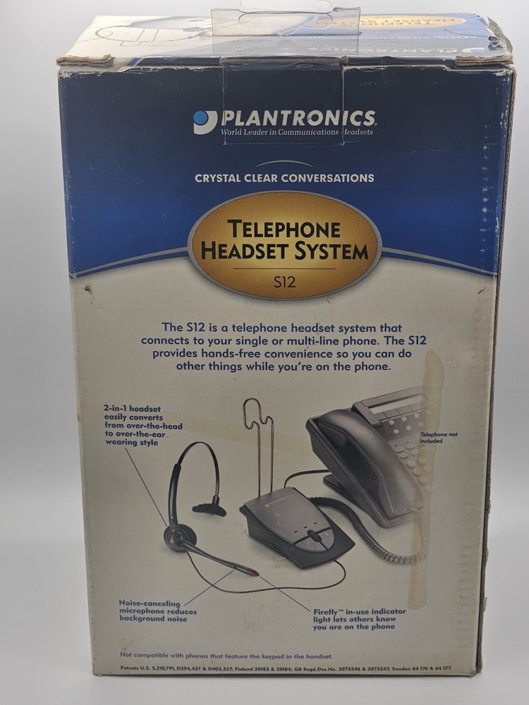 Plantronics-CS50 Convertible Wireless Headset Earset System