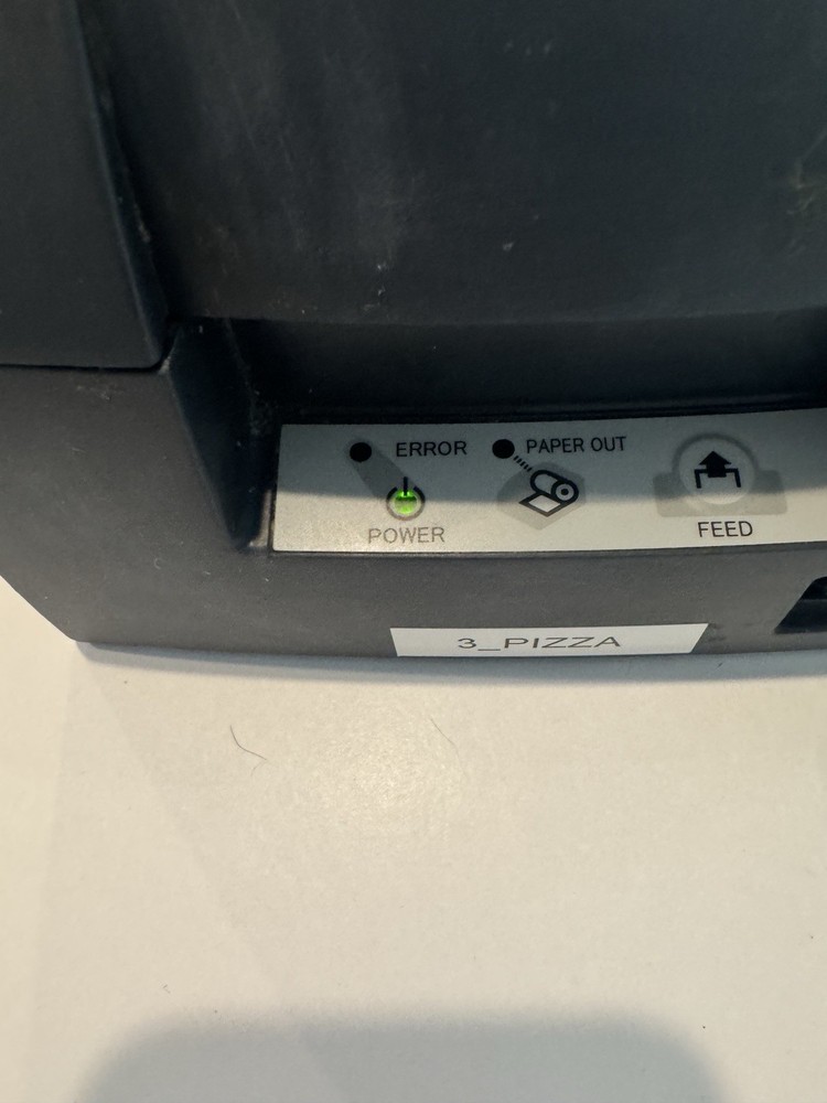 Epson TM-U220B M188B POS Receipt Printer Ethernet Tested