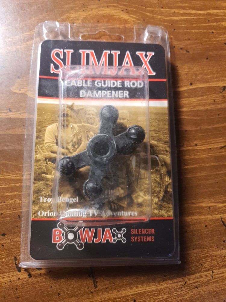 Bowjax Slimjax Cable Guard Dampener, Black