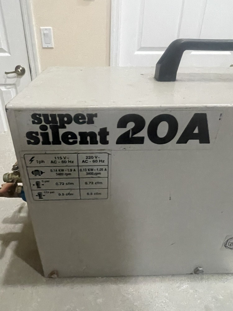 Super Silent 20A Airbrush Compressor