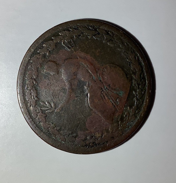 1814 Canada Half Penny Token Spread Eagle Early Token Coin